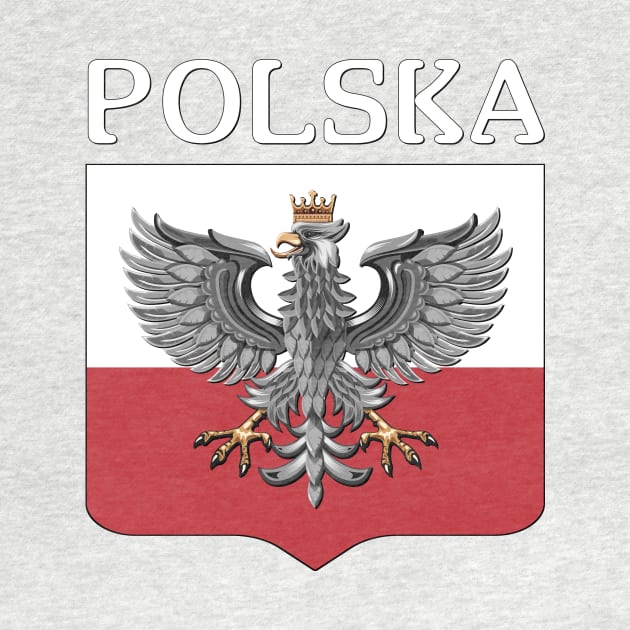 POLSKA - Polish Eagle and Shield by DreamStatic